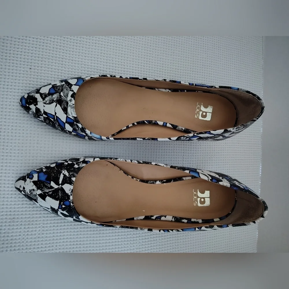 Joe's Jeans Rudy Stylish Women's Geometric Print Heels Size 8.5